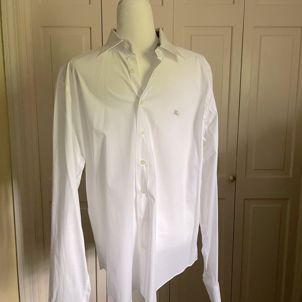 Men’s Burberry Brit white dress shirt XL